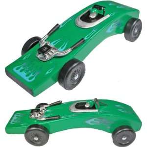  Green Python Pinewood Derby Car Kit 
