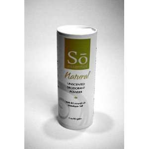  So Essential Natural Deodorant Powder with Himalayan salt 
