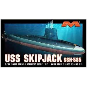    Moebius Models 1/72 USS Skipjack Submarine Kit Toys & Games