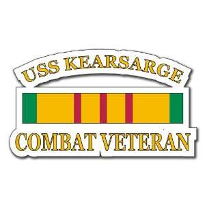USS Kearsarge Vietnam Combat Veteran Decal Sticker 3.8