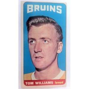   65 Topps Hockey Tom Williams #58 Sp Vg/ex Tall Boys
