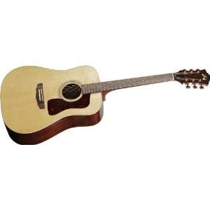  Guild D 40 Standard Acoustic Guitar (Natural) Musical 