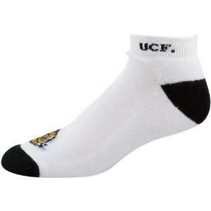   NCAA UCF Knights White Black Big Logo Ankle Socks