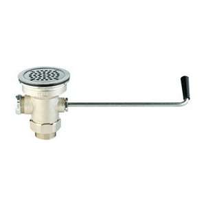  T&S Brass Twist Waste Valve With Drain Adapter: Home 