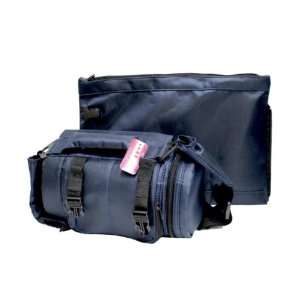   Blue Tefillin Case with Insulation and Tallit Bag 