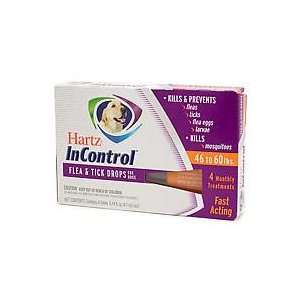  Hartz InControl Topical for Dogs and Puppies Weighing 46 