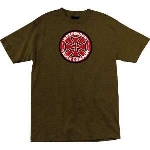   Independent T Shirt Revert [Large] Brown Heather