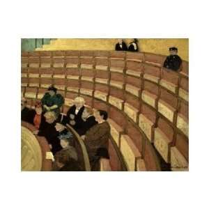     Third Level At The Theatre In Chatelet Giclee