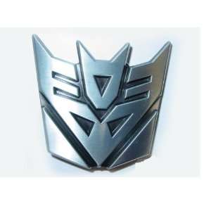  3D Transformers DECEPTICON Logo Belt Buckle metal 