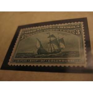   Three Cent Columbian Commemorative US Postage Stamp 
