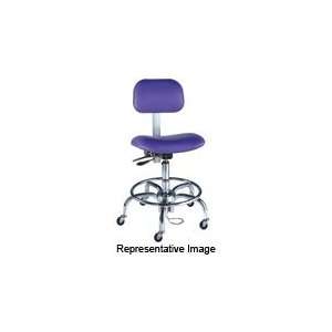   Class 100 Cleanroom Blue Chair with Conductive Casters