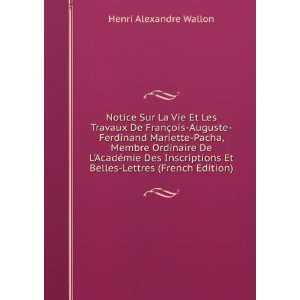   Et Belles Lettres (French Edition) Henri Alexandre Wallon Books