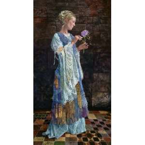 James Christensen   The Beggar Princess and the Magical Rose Canvas 