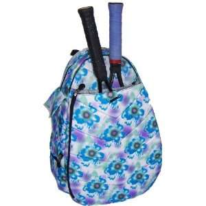 Jet Blue Tropical Two Strap Backpack