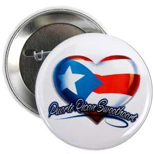   25 Button Puerto Rican Sweetheart Puerto Rico Flag: Everything Else