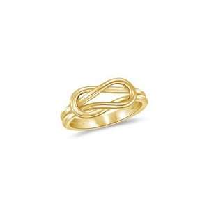 Love Knot Ring in 14K Yellow Gold 6.0