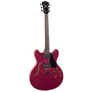   JS 500 RC Grooveyard Electric Guitar, Cherry Red: Musical Instruments