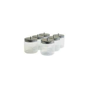  Unlabeled Dressing Jars w/ Covers, 3 x 3, 12/case 
