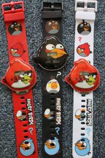 An Angry Birds Digital Watch choose RED or BLACK bird NEW for girls 