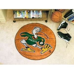  University of Miami Basketball Mat 