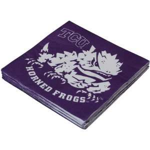   Texas Christian Horned Frogs (TCU) 16 Pack Luncheon Napkins Sports