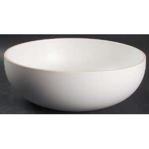   Chalk 10 Round Serving Bowl, Fine China Dinnerware: Kitchen & Dining