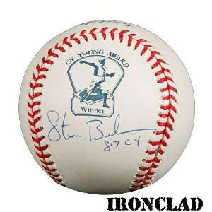 Ironclad Atlanta Braves Steve Bedrosian Autographed Cy Young Baseball 