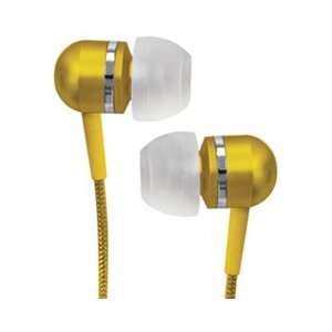  Coby COBY HIGH PERFORMANCEISO STEREO EARPHONE YEL ISO 