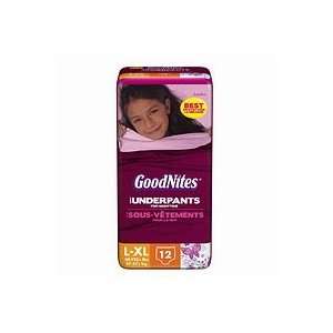 Goodnites Underpants Girl   4 Pack Baby