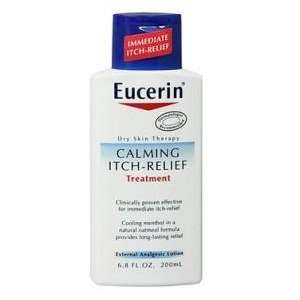  Eucerin Calming Itch Relief Treatment Value Pack 3x6.8oz 