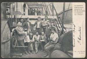 Antarctic Expedition Nordenskjold Crew Frithjof 1903 pc L@@K  