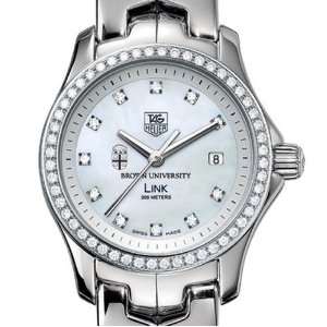   Watch   Womens Link Watch with Diamond Bezel at: Sports & Outdoors