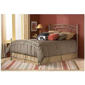  New Brown California King Metal Bed: Home & Kitchen