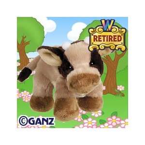 New Webkinz Brown Cow   Comes with Feature Code!: Toys 