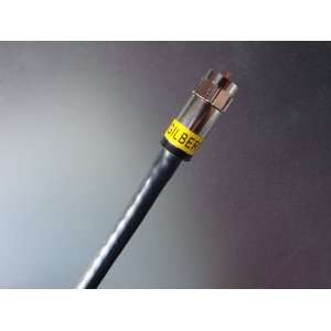   Cable With Gilbert F Compression Connectors Black Electronics