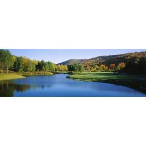 Lake on a Golf Course, the Raven Golf Club, Showshoe, West Virginia 