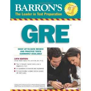   GRE (W/CD)) Sharon Weiner; Ph.D., Ira K. Wolf (Author)Green Books