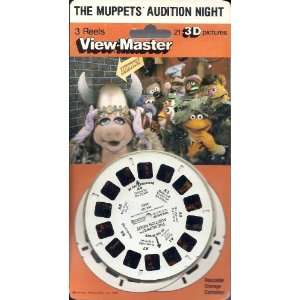  The Muppets Audition Night 3d View Master 3 Reel Set: Toys 