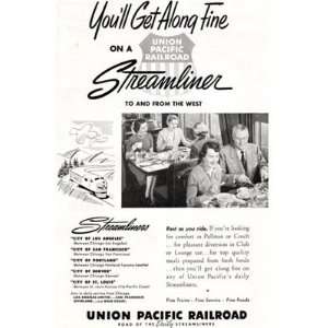   Union Pacific Railroad Streamliner Union Pacific Railroad Books
