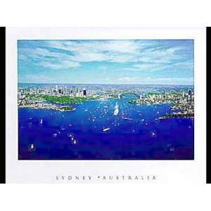 Sydney Australia (Day) by James Blakeway. Size 30 inches width by 24 