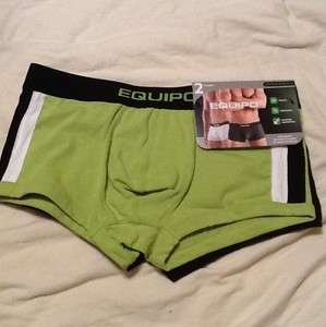 New Mens Sz Small Equipo 2 Pack Trunk Style Underwear  