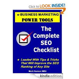 The Complete SEO Checklist   e Business Marketing Power Tools Mark 