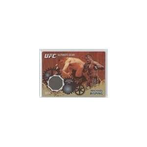  2010 Topps UFC Ultimate Gear Gold #UGMB   Michael Bisping 