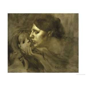  The Baiser Maternelmotherly Kiss Giclee Poster Print by 