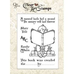  Crafty Secrets Clear Art Stamps Small 6.5X3.75 S 