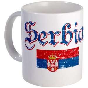  Serbian Flag Serbia Mug by 