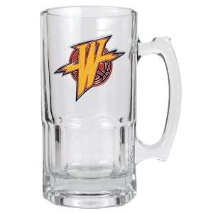  Sports NBA WARRIORS 1 Liter Macho Mug   Primary Logo/GLASS 