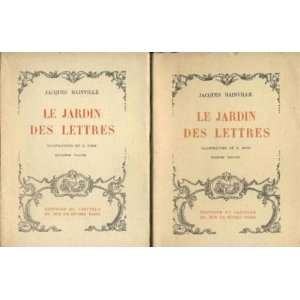 le jardin des lettres/ 2 tomes Bainville Jacques  Books