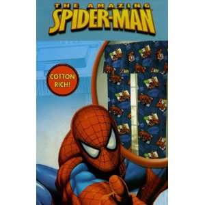  Amazing Spider man Drapes with Tie Backs   2 Panels each 