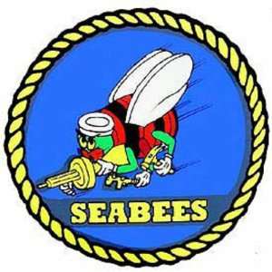  U.S. Navy Seabees Sticker: Automotive